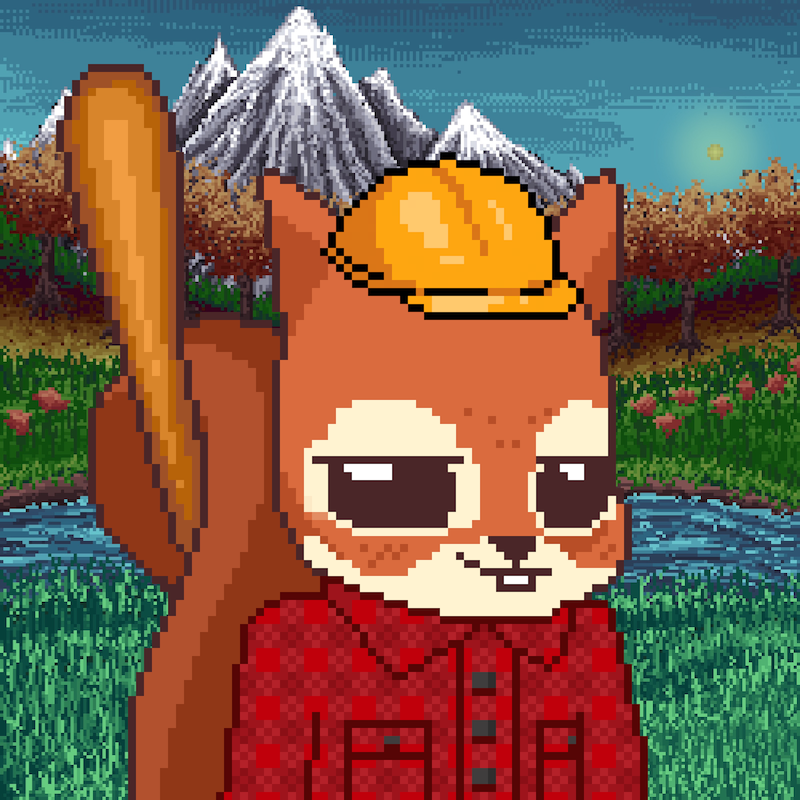 Pixel Squirrels #1377